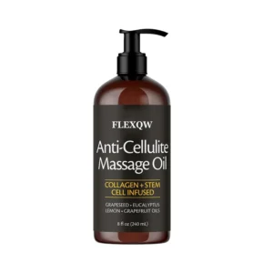 FLEXQW Anti-Cellulite Massage Oil with Collagen & Stem Cell 240ml