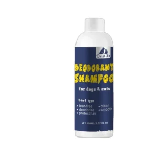 Destife 5-in-1 Pet Deodorant Shampoo for Dogs & Cats, Tear-Free & Hair Protect