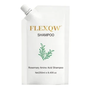 FLEXQW Rosemary Amino Acid Shampoo with Hydrolyzed Silk Protein for Oil Control and Hair Repair