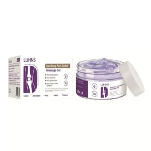 LUHNS Soothing Pain Relief Massage Gel for Joints, Knees, Shoulders